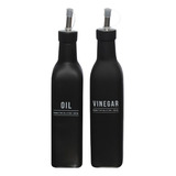 Kit 2 Galheteiros Porta Temperos Azeite Vinagre Grande