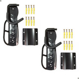 Kit 2 Gancho Pendurar Bicicleta Suporte Apoio Pneu Traseiro