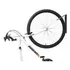 Kit 2 Ganchos De Bicicleta Parede Suporte De Bike Com Apoio