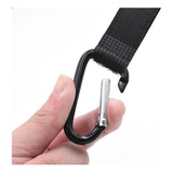 Kit 2 Ganchos Metal Velcro Carrinho Bebê Suporta 45kg Bolsa