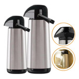 Kit 2 Garrafas Térmicas Inox Café Leite Chá Invicta 1 8l 1l