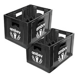 Kit 2 Garrafeira Ambev Engradado Cerveja 600ml Garrafas Novo
