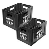 Kit 2 Garrafeira Ambev Engradado Cerveja 600ml Garrafas Novo