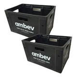 Kit 2 Garrafeira Ambev Engradado Cerveja 600ml P 24 Garrafas