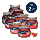 Kit 2 Geleia Linea Sabores 230g Zero Açucar