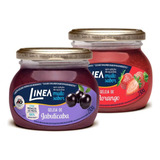 Kit 2 Geleias Morango E Jabuticaba Linea Sem Açucar Frutas