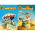 Kit 2 Gibis Hq Disney Culturama - Gibi Tio Patinhas Ed58 + Gibi Mickey Ed58 - Aventuras E Histórias Inéditas