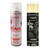 Kit 2 Glitter Em Spray Coloridos P Carnaval E Festas