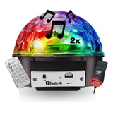 Kit 2 Globo Bola Maluca Luz Dj Área Gourmet Churrasco Som