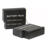 Kit 2 Gopro Bateria Hero 5 6 7 Black Hero 5 6 7 Ahdbt 501
