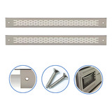 Kit 2 Grade De Ventilação Forno De Embutir Grelha 60cm Inox