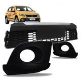 Kit 2 Grade Moldura Milha 1 Central Gol Rallye G5 2010 11 12