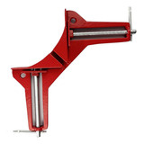 Kit 2 Grampo Sargento Angular Cantoneira 90 P Madeira Metal Vidro Morsa Parafusar Soldar Colar Marceneiro Serralheiro