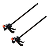 Kit 2 Grampos Sargento 600mm 24pol De Aperto Rápido Charbs