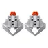 Kit 2 Grampos Sargento Angular Rápido De Canto 90graus