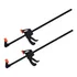 Kit 2 Grampos Sargento Aperto Rápido 24pol  600mm Marcenaria
