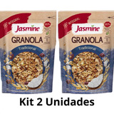 Kit 2 Granola Jasmine Tradicional Integral Pacote 250g
