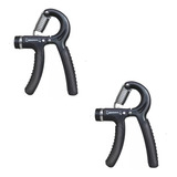 Kit 2 Hand Grip Mola De Mão Ajuste 5kg A 60kg Fisioterapia