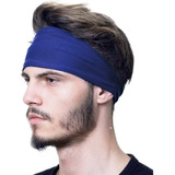 Kit 2 Headband Faixa Cabelo Testa Bandana Proteção Unissex