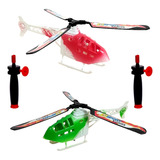Kit 2 Helicopteros Brinquedo