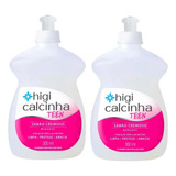 Kit 2 Higi Calcinha Sabão Cremoso Daxx Teen 300ml