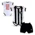 Kit 2 Itens Bebê C/ Nome Body De Times + Shorts 100% Algodão