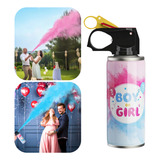 Kit 2 Jato Spray Extintor Chá Revelação 250g Azul Rosa