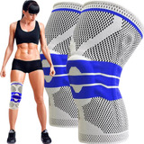 Kit 2 Joelheiras Articulada Compressão Ortopédica Crossfit Tamanho G Marqs Home
