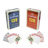Kit 2 Jogo Baralho Profissional Copag 139 Original 54 Cartas