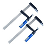 Kit 2 Jogo Grampo Sargento Marceneiro 12pol 300x80mm Tipo F