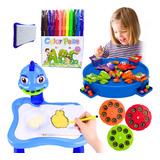 Kit 2 Jogos De Tabuleiro Infantil Mesa De Desenho Pedagógica