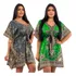 Kit 2 Kaftan Plus Size Linha Premium Indiana Saída De Praia