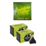Kit 2 Kg De Carvão De Coco Fumax 50 Folhas De Alumínio