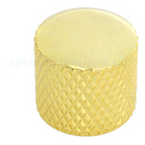Kit 2 Knobs Preto Dourado Cromado P Guitarra Baixo C Trava
