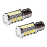 Kit 2 Lampada 33 Led Cree Bay15d Cores 2 Polo P21