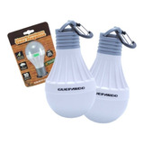 Kit 2 Lâmpada Inteligente Tent Megalite Led A Pilha Guepardo
