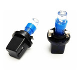 Kit 2 Lâmpada Led Azul Gm Tid Mid Computador Bordo C Soquete