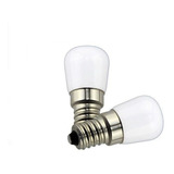 Kit 2 Lâmpada Led Para Geladeira 2w Branco Frio 6000k