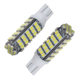 Kit 2 Lampada T10 68 Led Branca Pingo Luz Frete Economico