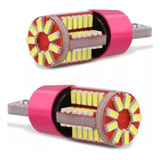 Kit 2 Lampada T10 Cambus 57 Led W5w Pingo Bran Canceller 12v
