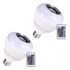 Kit 2 Lampadas Caixa De Som Bluetooth Led Controle Colorido 110v/220v