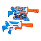 Kit 2 Lançador De Água Nerf Super Soaker Twister Narf Hasbro