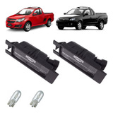 Kit 2 Lanterna Luz Placa Montana C Soquete E Lâmpada