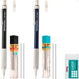 Kit 2 Lapiseira Pentel Profissional Grafite Hb Brinde