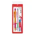 Kit 2 Lapiseira Poly Slim 0.5mm Rosa E Roxa Faber Castell