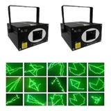Kit 2 Laser Holografico Hl22 250mw Sensor Som Verde Vermelho