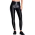 Kit 2 Legging Cirrê Cintura Alta Poliester Lycra Brilhante