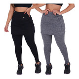 Kit 2 Leggings Saia