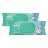Kit 2 Lenço Umedecido Pampers 48 Unidades