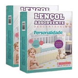Kit 2 Lençol Absorvente P Desfralde Personalidade 80x60cm